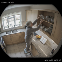 Realistic Elderly 009 Caution